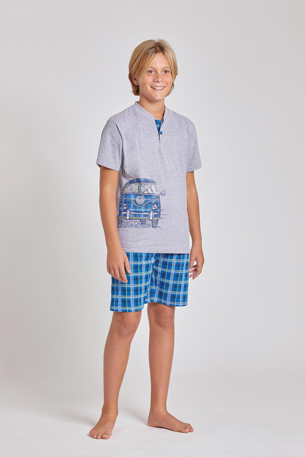 BOY'S PAJAMA M/M EP4086 Tellini S.r.l. Wholesale Clothing